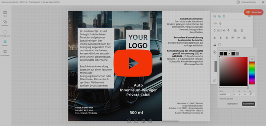 ▶️ Video-Anleitung zur Etiketten-Gestaltung