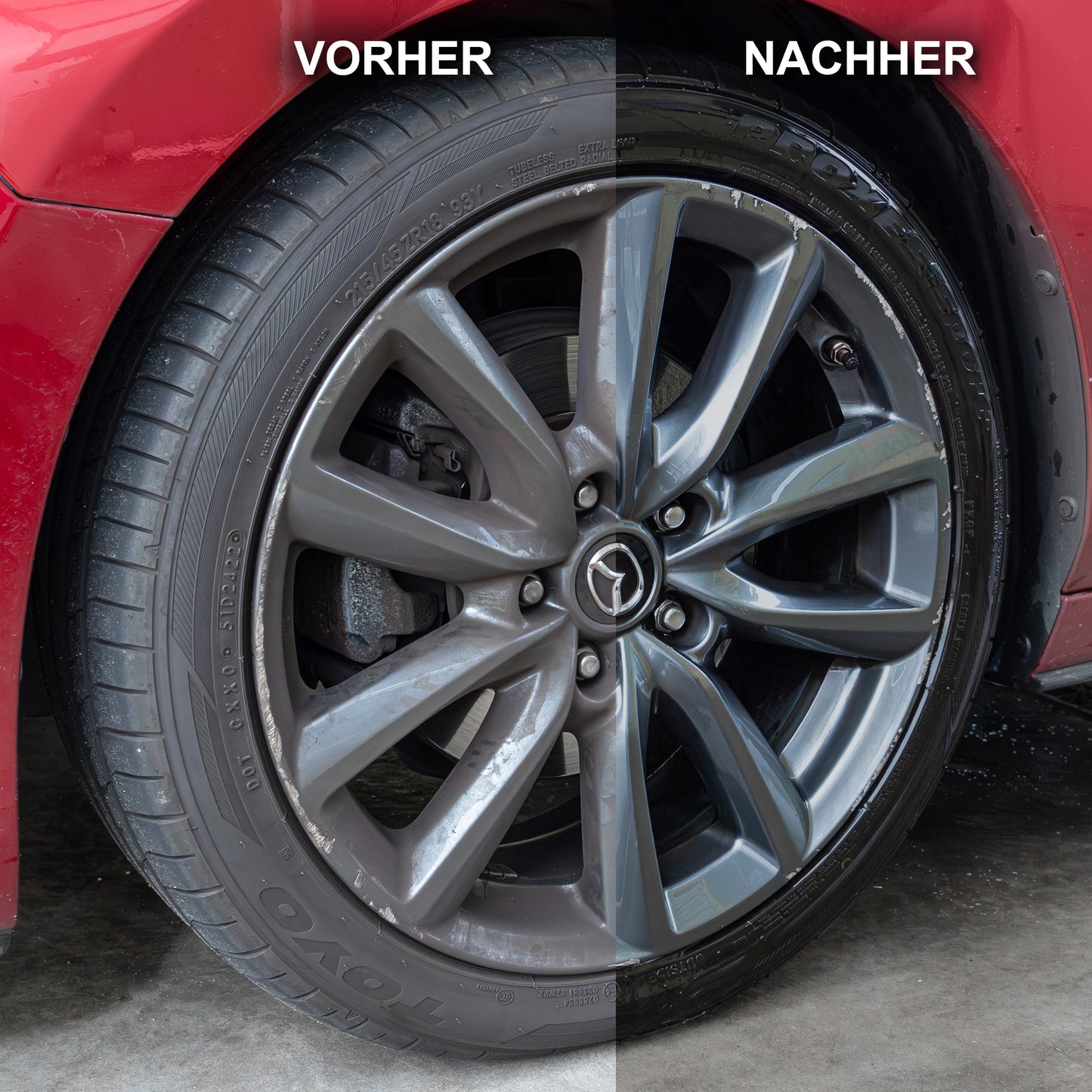 Car rim cleaner private label